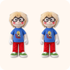 Facty Plush Type D 2PCS